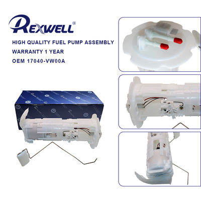REXWELL Auto Electric Fuel Pump Module Assembly 25060-VW00A 17040-VW00A per Nissan Cavaran NV350 Urvan Bus E24 E25 Fuel Pump 17040VW00A