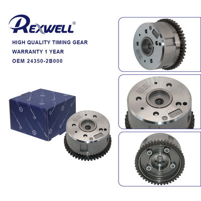 Nuovo originale 24350-2B000 24350-2B010 ingranaggio del ciglio variabile valvola tempistica VVT Sprocket per Hyundai Kia Soul G4FC Kit di catena di tempistica