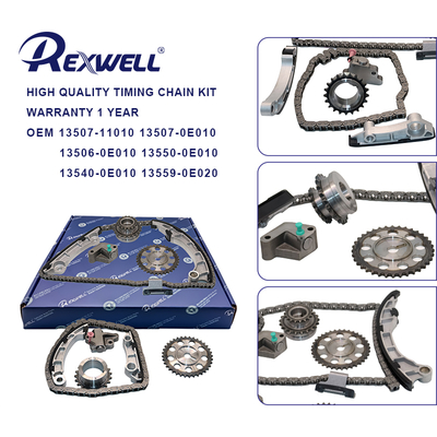 13507-11010 13507-0E010 13506-0E010 13550-0E010 13540-0E010 Kit catena di distribuzione motore per auto Toyota Hilux Revo 1GD 2GD