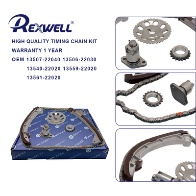 13507-22040 13506-22030 13540-22020 13559-22020 13561-22020 Car Engine Timing Chain Kit Per Toyota Corolla ZZE122